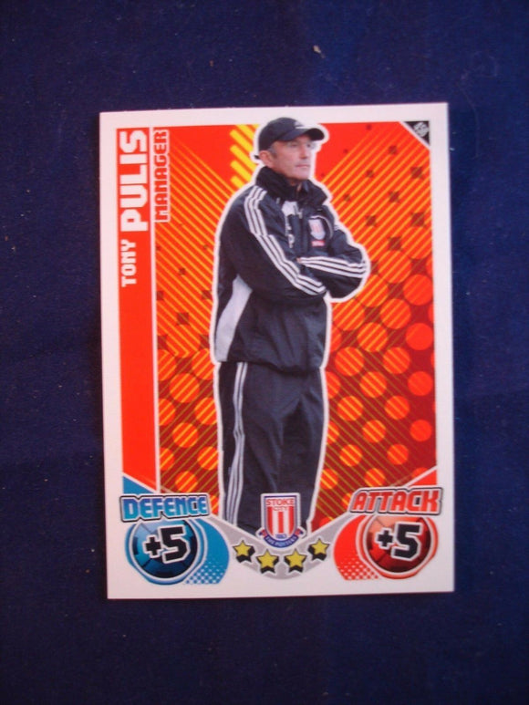 Match Attax 2010/11 - Stoke - Tony Pulis