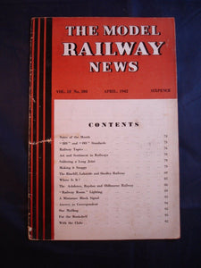 Model Railway News - April 1942