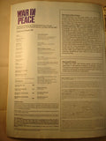 Orbis - War in Peace magazine -  issue 29