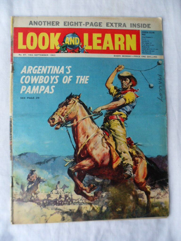 Look and Learn Comic - Birthday gift? - issue 87 - 14 September 1963