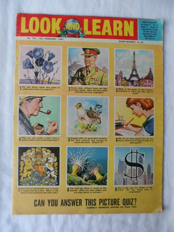 Look and Learn Comic - Birthday gift? - issue 161 - 13 February 1965