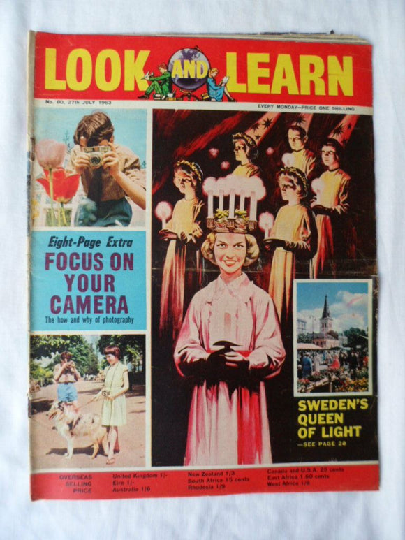 Look and Learn Comic - Birthday gift? - issue 80 - 27 July 1963