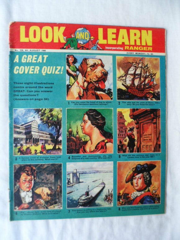 Look and Learn Comic - Birthday gift? - issue 238 - 6  August 1966