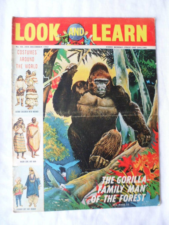 Look and Learn Comic - Birthday gift? - issue 50 - 29 December 1962