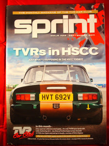 TVR Owners Club Sprint Magazine issue 429 - September 2011