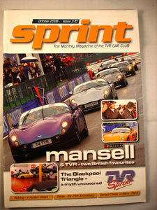 TVR Owners Club Sprint Magazine issue 370 - October 2006