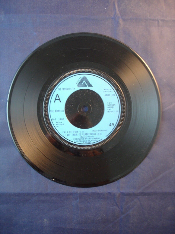 7'' Single pop - Monkees EP - Believer Clarkesville Daydream - Arist 326