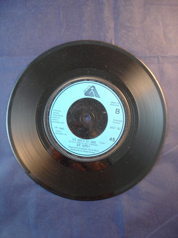 7'' Single Pop - Air Supply - All out of love - AIRST 362