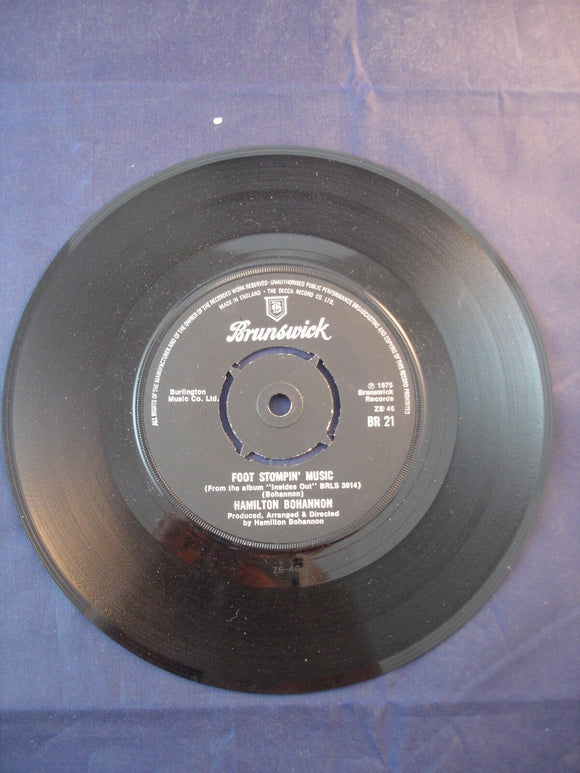 7'' Single Soul - Hamilton Bohannon - Dance with your Parno - foot Stomp - BR21