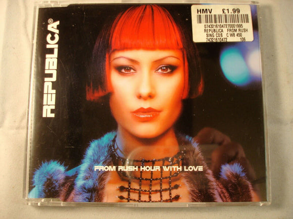 CD Single (B13) - Republica - From rush hour with love - 74321610472