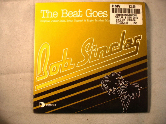 CD Single (B13) - Bob Sinclar - The beat goes on - DFTD062CDS