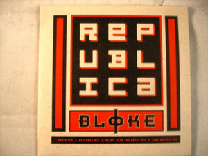 CD Single (B13) - Republica - Bloke - 743212515428