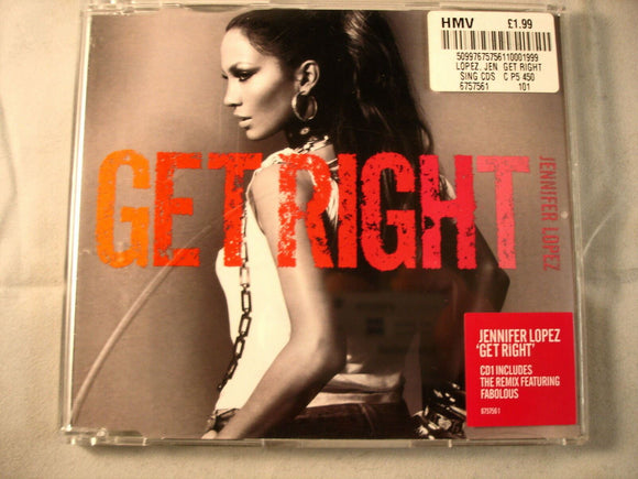 CD Single (B13) - Jennifer Lopez - Get right - 6757561
