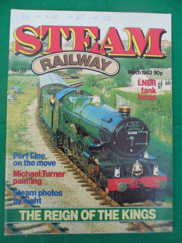 Vintage -  Steam Railway Magazine - issue 35 - Contents shown in photos