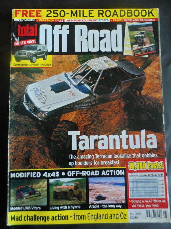 Total Off Road #  May 2005  - Vitara - Hybrid - Jeep Commander