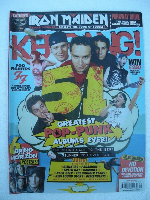 Kerrang - 1586 - Foo Fighters - Greatest Pop punk albums ever
