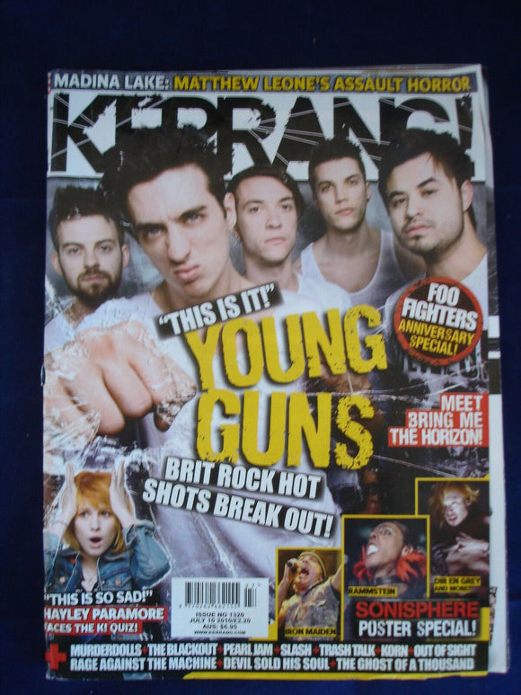 Kerrang - 1320 - July 10 2010 - Foo Fighters