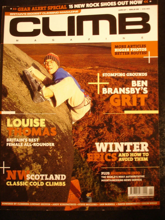 Climb Climbing mag Apr 07 Grit, NW Scotland classics, Winter epics