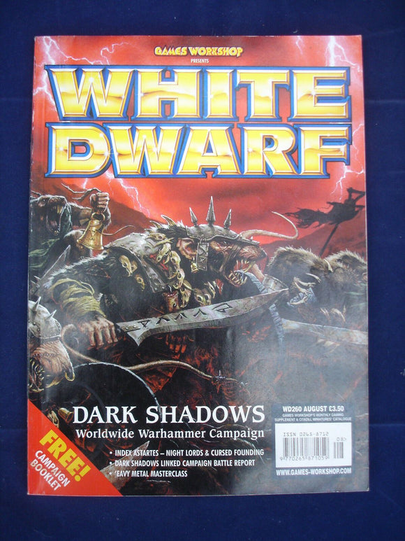 Games Workshop - White Dwarf - Issue WD260