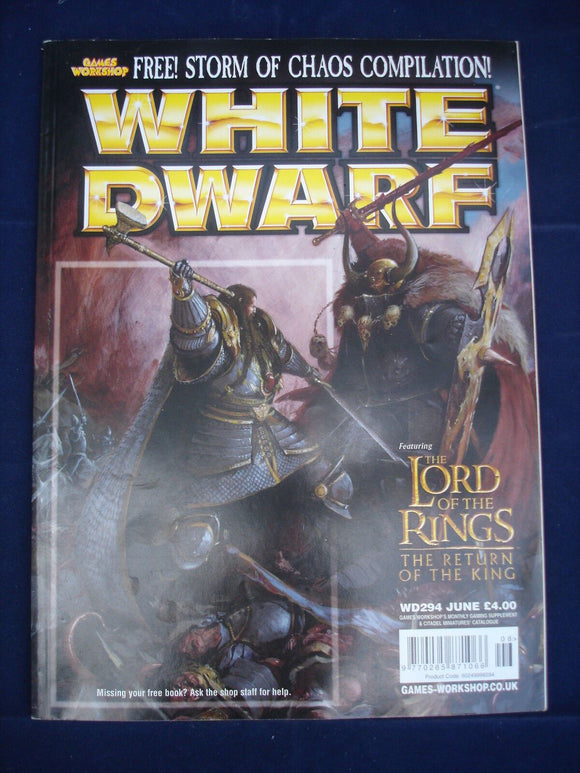 Games Workshop - White Dwarf - Issue WD294