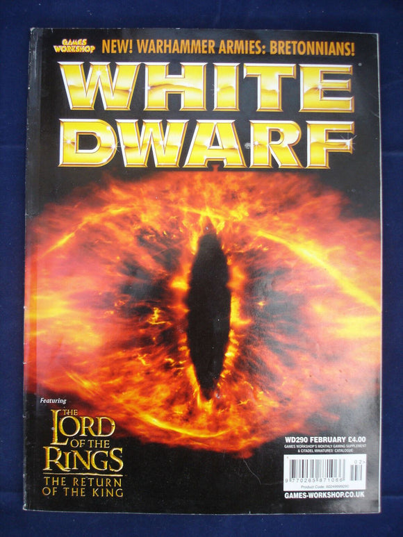 Games Workshop - White Dwarf - Issue WD290