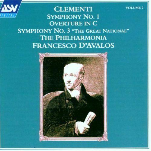 Philharmonia Orch : Clementi: Overture in C CD Album - B98