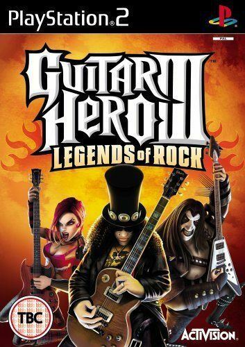 Guitar Hero 3: Legends of Rock - Guitar Hero III - Game Only (PS2)