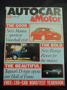 Autocar - 29 March 1989 - Porsche 944S2 - Jaguar D type - Sportrak - Vitara