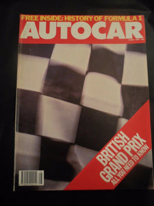 Autocar - w/e 9 July 1987 - British Grand Prix
