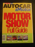 Autocar - 16 October 1991 - Porsche Carrera RS - Motor show