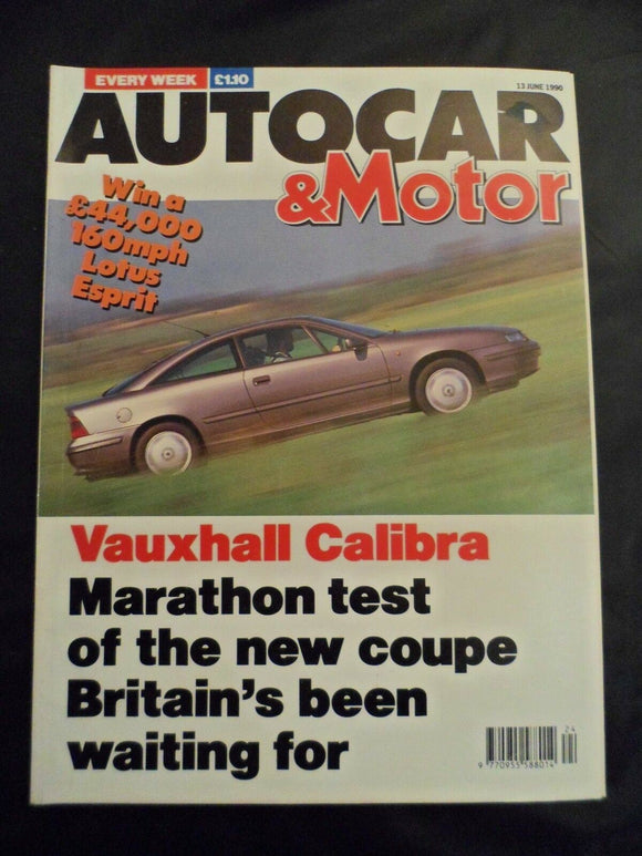 Autocar - 13 June 1990 - Calibra 2.0 16V - Volvo 460 Turbo
