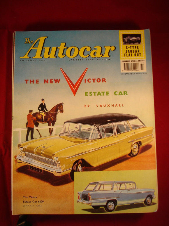 Autocar - 12th September 2001 - Goodwood revival special edition