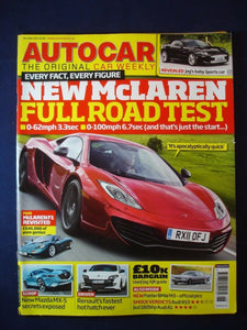 Autocar - 29th June 2011 -  Mclaren - Jaguar XJR - MX 5