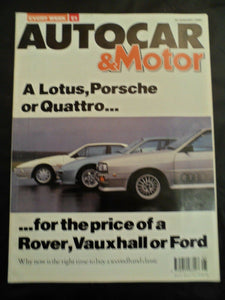 Autocar - 31 January 1990 - Lotus - Porsche - Quattro