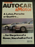 Autocar - 31 January 1990 - Lotus - Porsche - Quattro