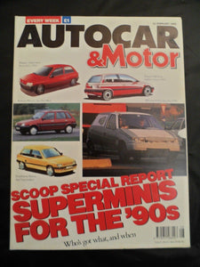 Autocar - 21 February 1990 - Subaru Legacy - Nova 1.5TD