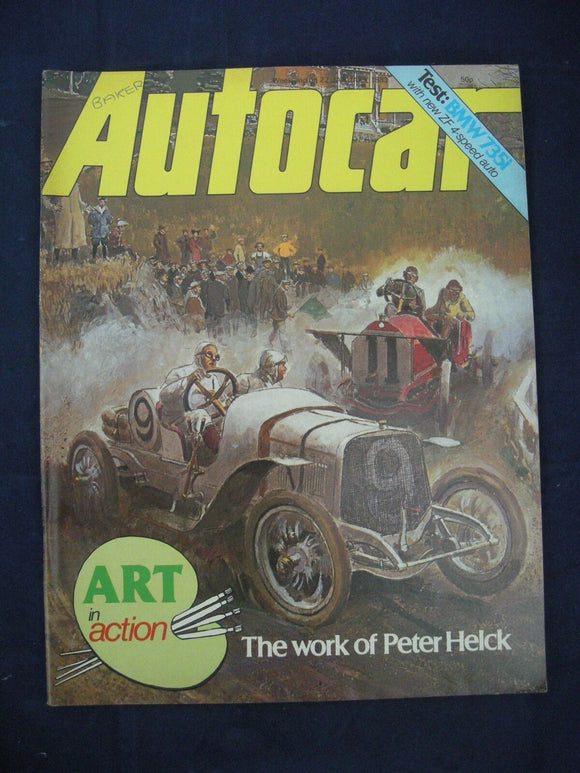 Autocar - w/e 22 January 1983 - Bmw 735i - Peter Helck