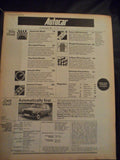 Autocar - w/e 8 August 1981 - Japanese cars - group B Escort