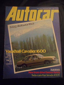 Autocar - w/e 4 September 1982 - Cavalier - Sunny - Strada
