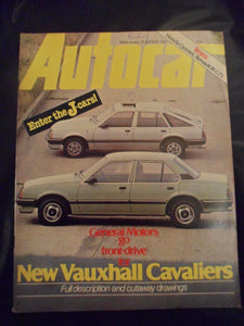 Autocar - w/e 27 August 1981 - Vauxhall Cavalier - Ginetta