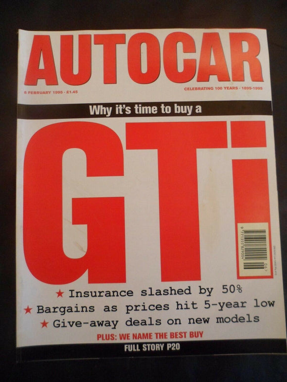Autocar - 8 February 1995 - Rover 111Si - GTI