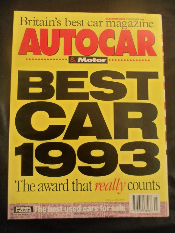 Autocar - 10 November 1993 - Land Rover Discovery