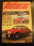 Autocar - w/e 2 June 1984 - Alfetta - Lada - Saab