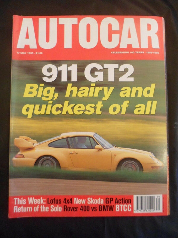 Autocar - 17 May 1995 - Porsche 911 GT2