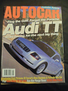 Autocar - 21 February 1996 - Rover 825i - Audi TT