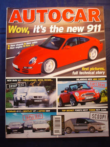 Autocar - 11th May 2004 - 911 - DB9 - Bentley GT - Ferrari 612