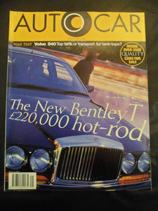 Autocar - 22 May 1996 - Bentley T - Volvo S40