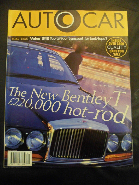 Autocar - 22 May 1996 - Bentley T - Volvo S40