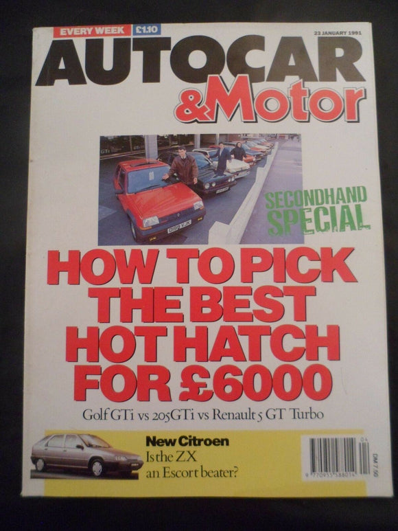 Autocar - 23 January 1991 - Best Hot Hatch - BMW 520i