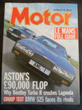 Motor - 4 June 1988 - Bentley - Lagonda - BMW 525